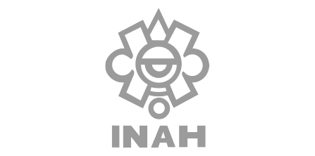 logotipo INAH color gris